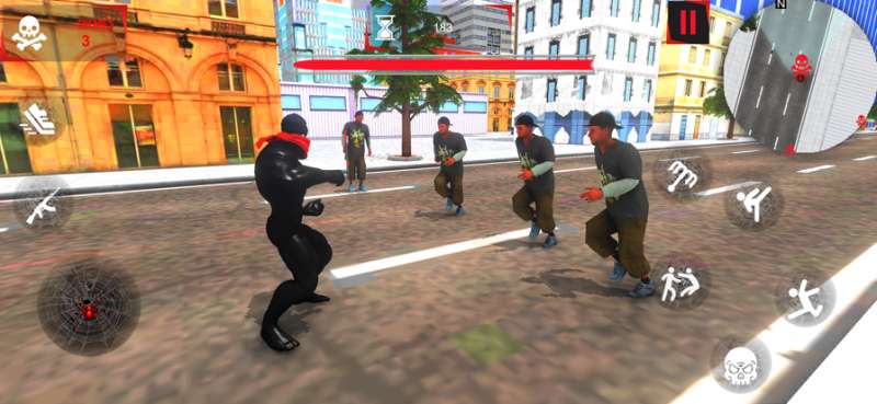 Black Superhero Crime City Warios版1