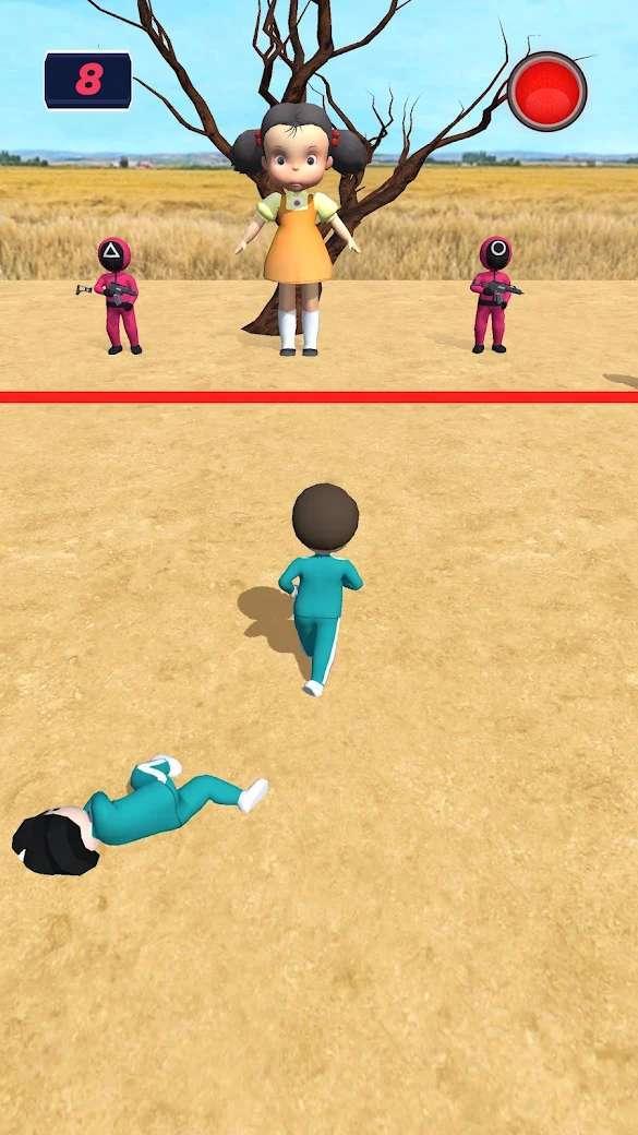 鱿鱼游戏一二三木头人3