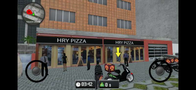 Motorcycle Pizza Delivery Gameios版2