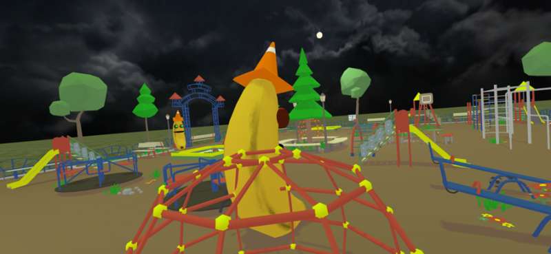 Banana eats bunny in backroomsios版1