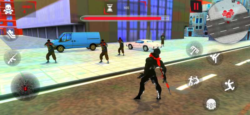 Black Superhero Crime City Warios版2