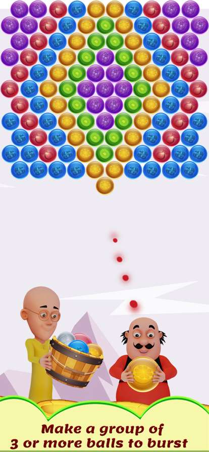 Motu Patlu Bubble Shooterios版3