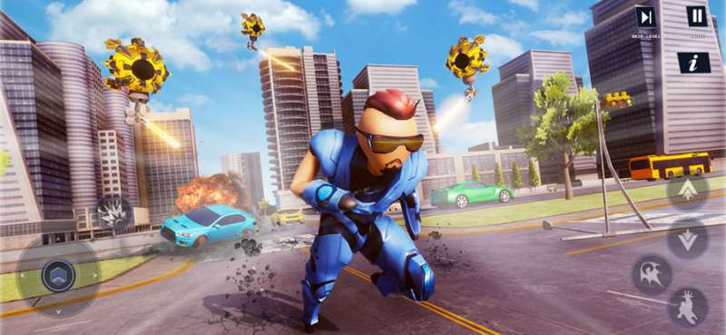 铁机器人超级英雄 3dios版0