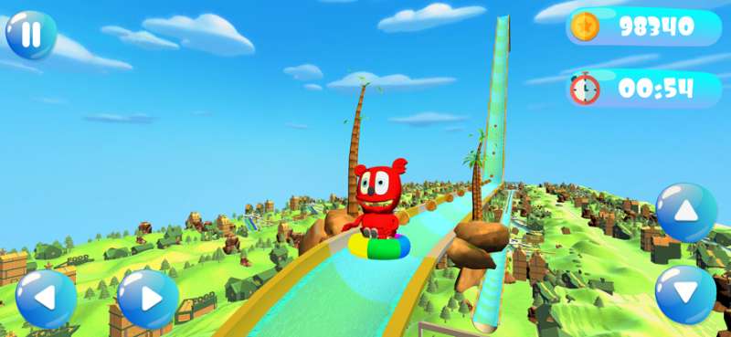 Gummy Bear Water Slide Game 3Dios版3