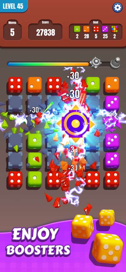 Connect the Cubes, Clear Dicesios版2