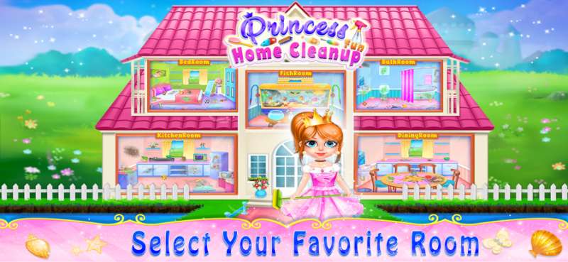 Princess Fun Home Cleanupios版0
