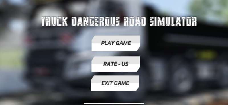Truck Dangerous Road Simulatorios版0