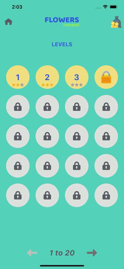 Flowers Puzzle Crosswordios版2