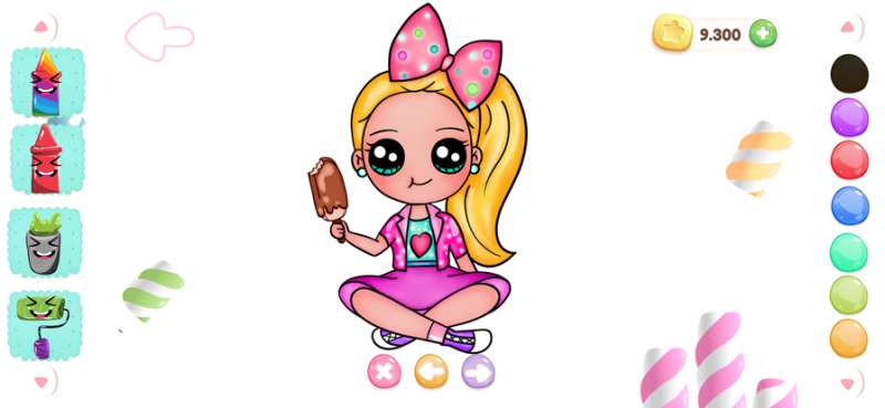 Glitter Jojo Queen Coloringios版0