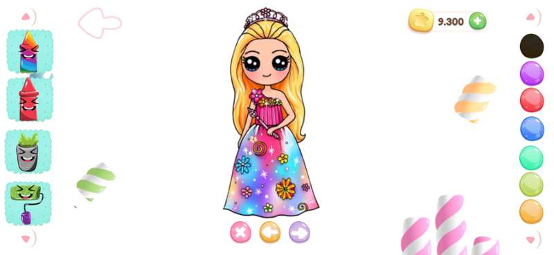 Glitter Jojo Queen Coloringios版3