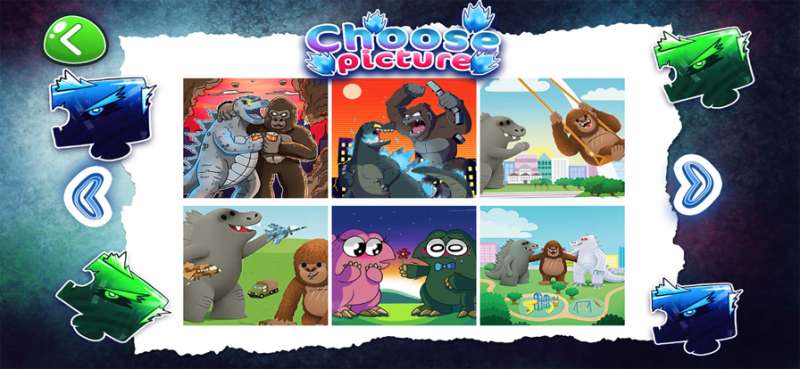 gazela coloring and puzzleios版2