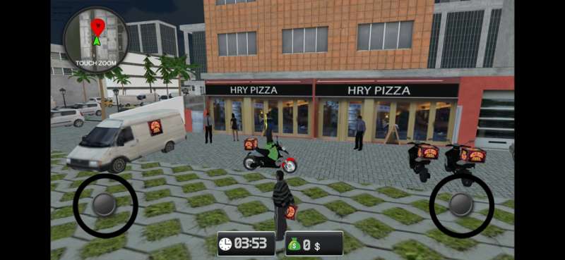 Motorcycle Pizza Delivery Gameios版0