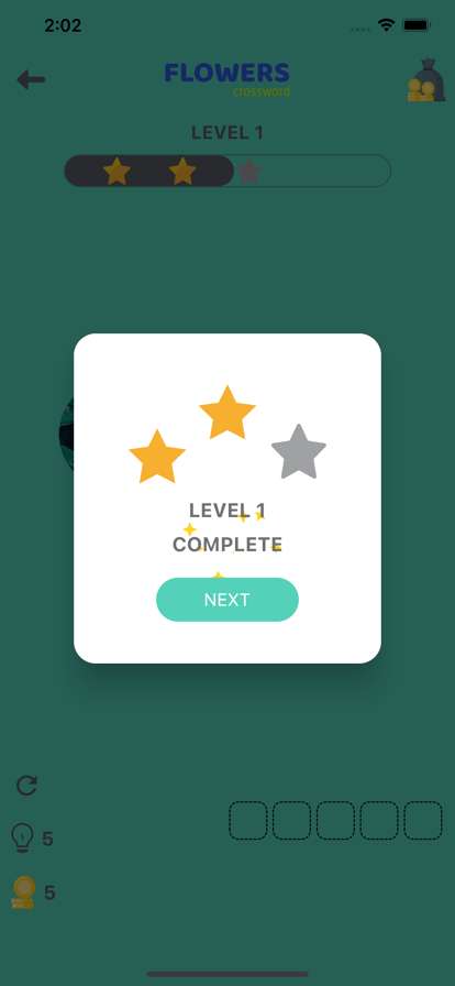 Flowers Puzzle Crosswordios版4