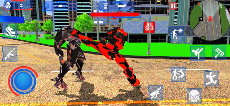 Superhero Robot City Fighterios版1