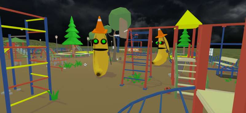 Banana eats bunny in backroomsios版0