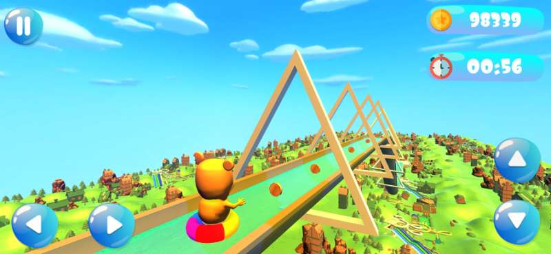 Gummy Bear Water Slide Game 3Dios版0