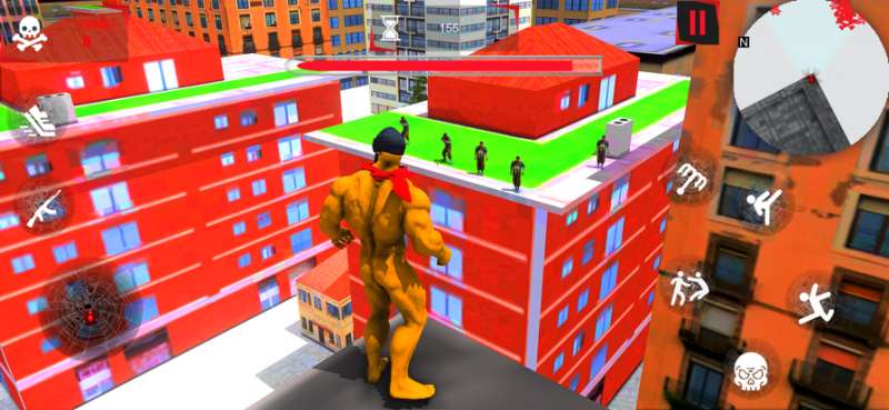 Black Superhero Crime City Warios版3