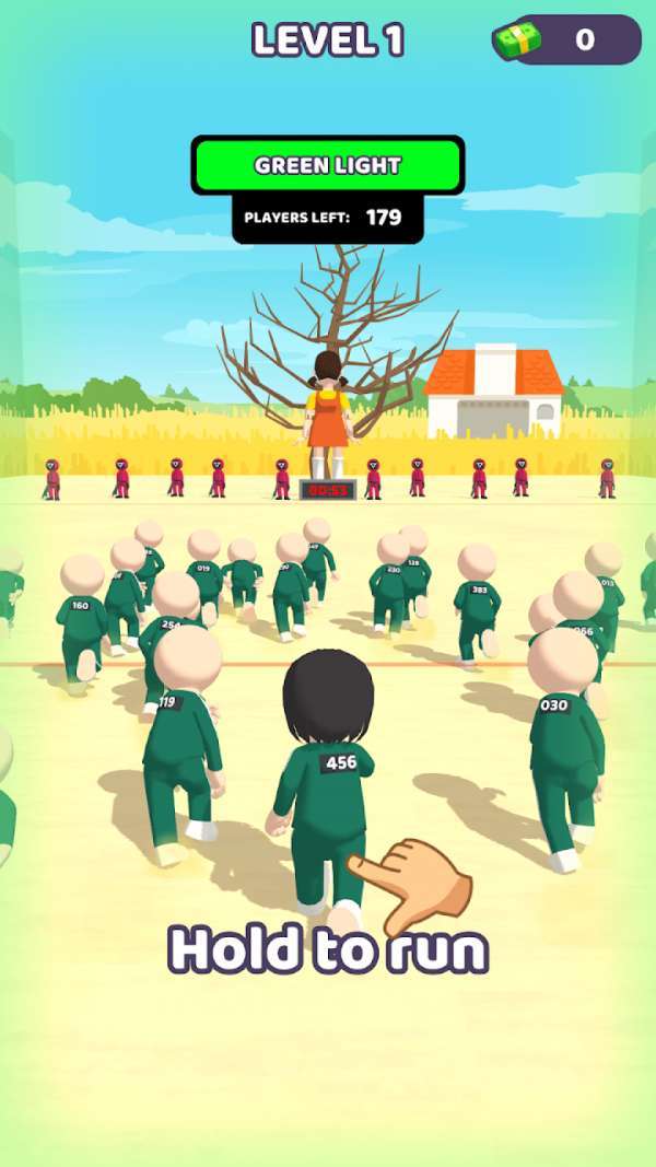 鱿鱼游戏木头人0