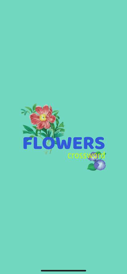 Flowers Puzzle Crosswordios版0
