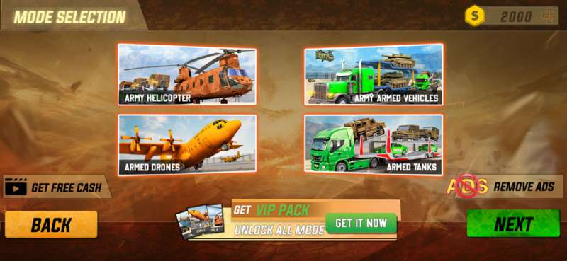 US Army Cargo Truck Transportios版2