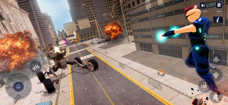 铁机器人超级英雄 3dios版2