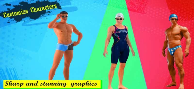 游泳的水池种族 2022ios版1