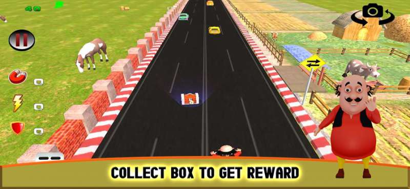 Motu Patlu Bike Racing Gameios版4