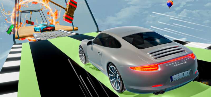 Mega Ramp Stunts Cars Gameios版0