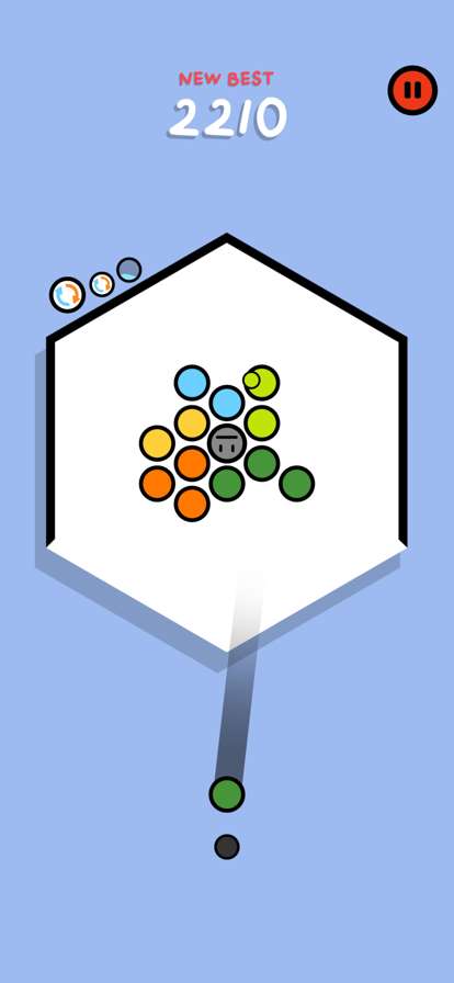 Bubble Hexagonios版0