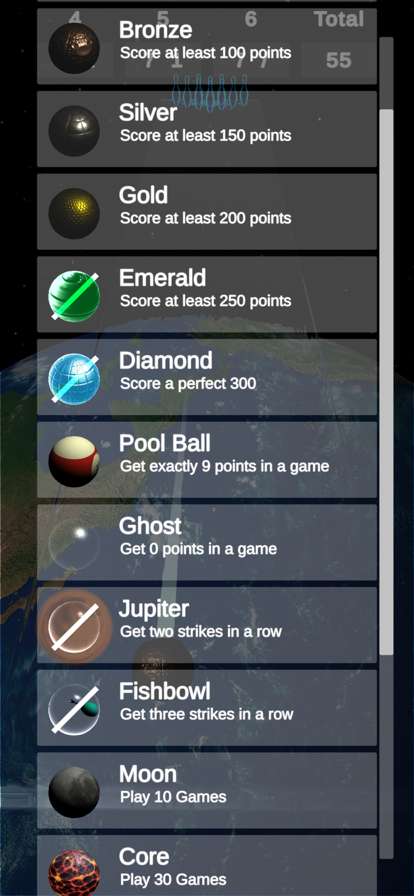 Cosmic Bowling by Stone Bisonios版2