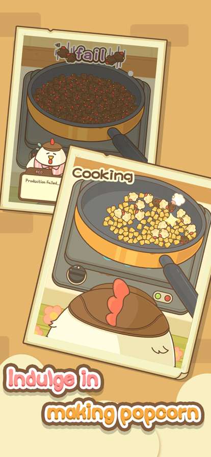 Chicks & Popcornios版2