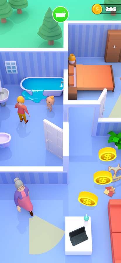 Baby Escape : Crazy Runios版2