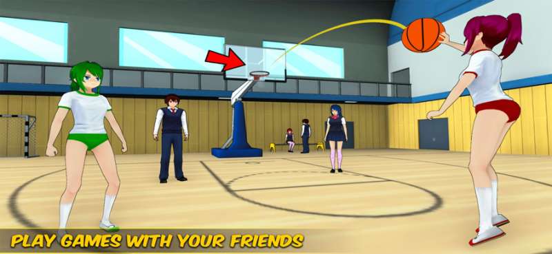 動漫高中女生3d 2022ios版3