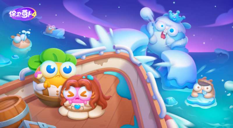 《保卫萝卜4》阿波与魔法宝藏第49关通关攻略