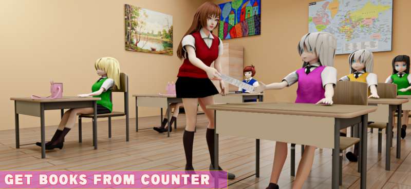 动漫女高中生的生活ios版4