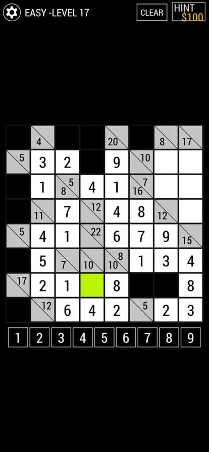 Kakuro Puzzleios版1