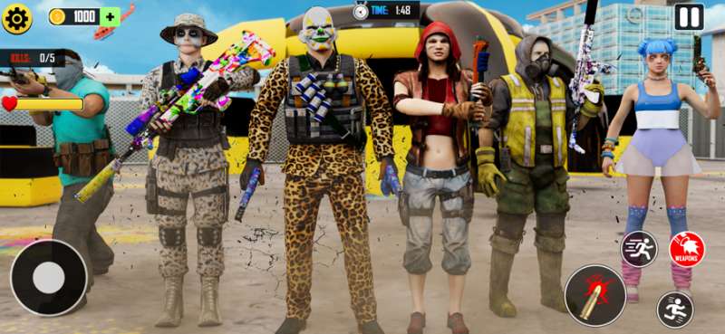 Paintball Shooting Battle 3Dios版0