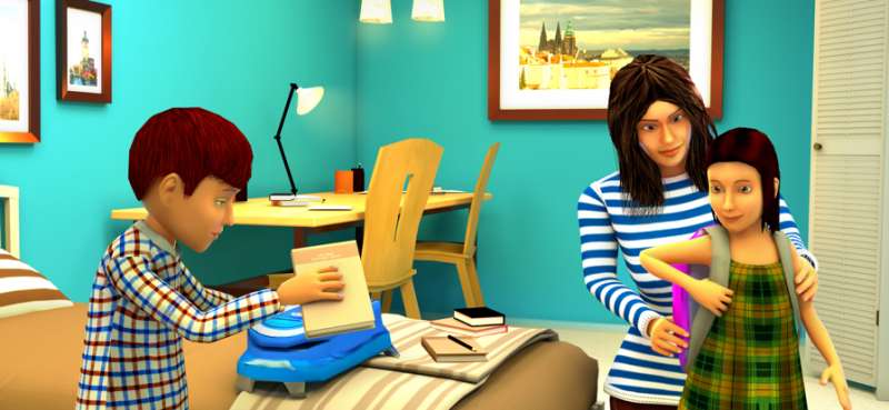 真实 虚拟 家庭 生活: 妈妈 和 爸爸 模拟器 游戏ios版2