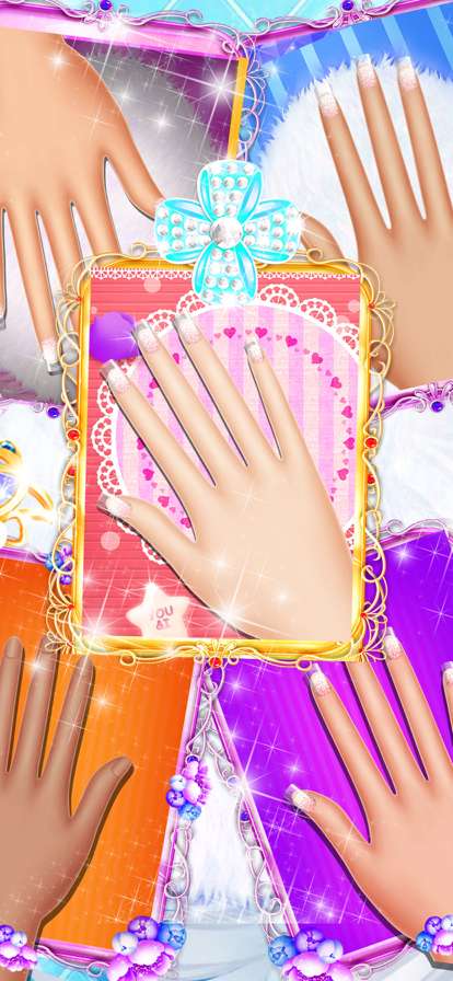 美甲游戏: 化妆美甲美甲设计修指甲美甲师ios版5