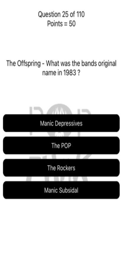 Pop Punk Quizios版3