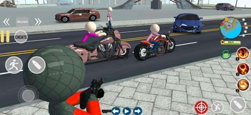 Stickman Vegas Crime Simulatorios版5