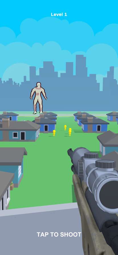 Snipe the Titans: Giant Wantedios版0