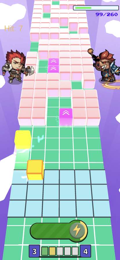 Tetris 3D: Heroios版1