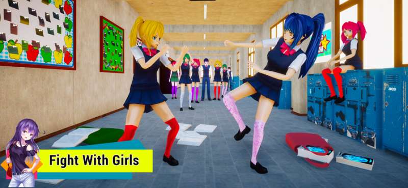 动漫女孩高中游戏ios版0