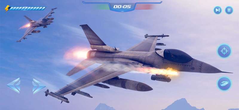 喷气式飞机战斗机空气战模拟器ios版3