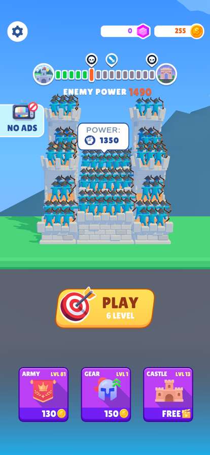 Archery Bastions: Castle Warios版0