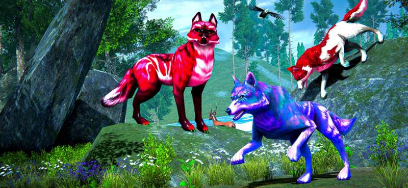 Offline Wolf Simulator Gamesios版0