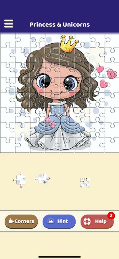 Princess & Unicorns Puzzleios版4
