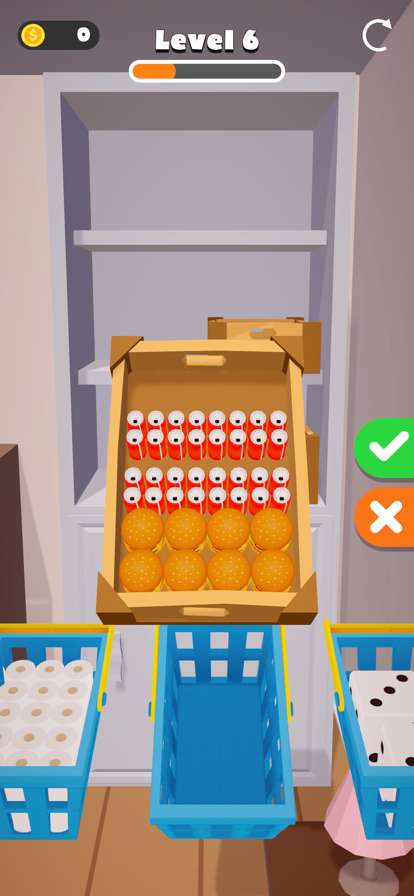 填充和整理橱柜游戏 3Dios版3