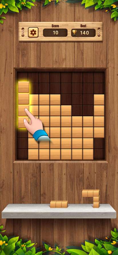 Block Puzzle Wood Jewelsios版0